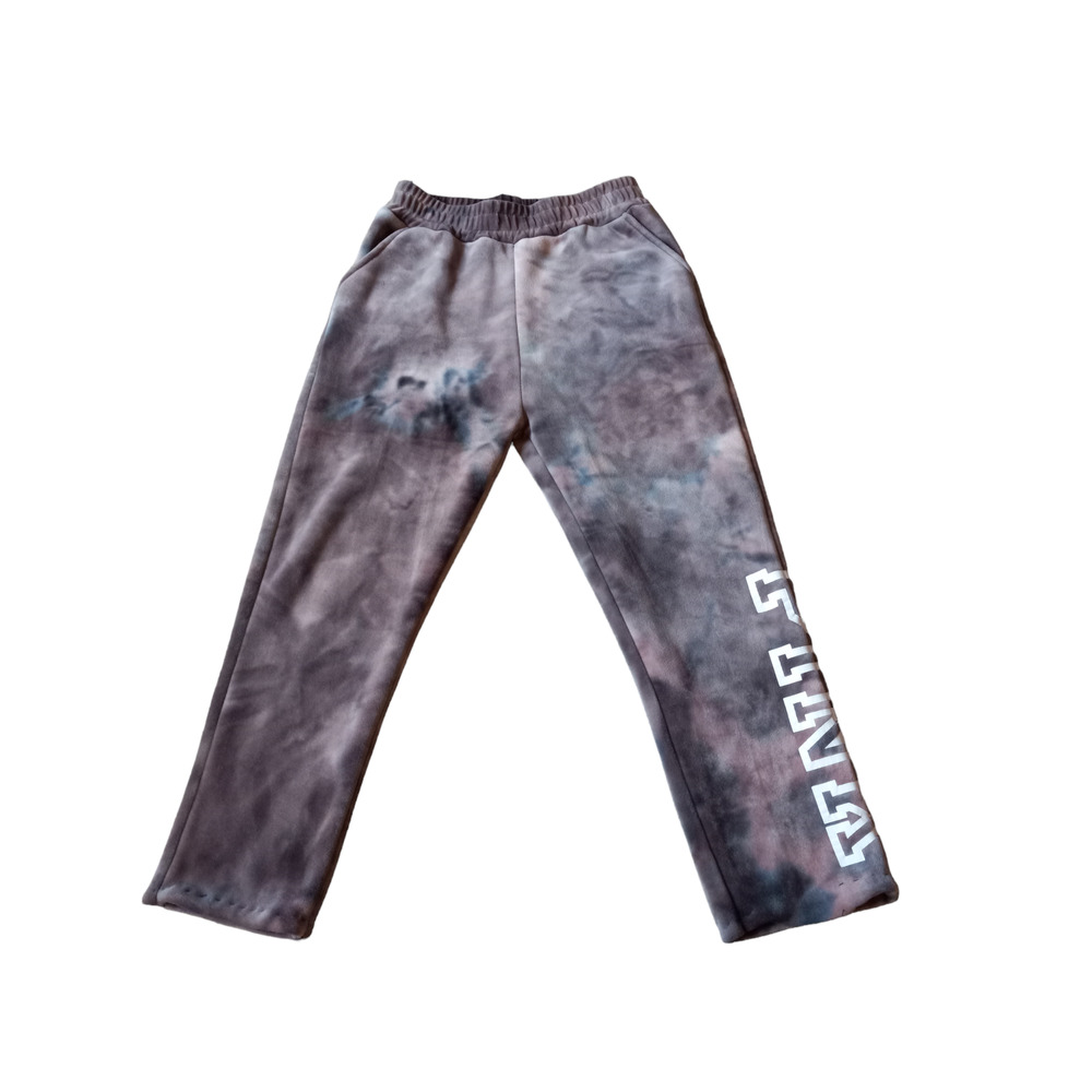 Victoria's Secret PINK Fleece Lined Velour Tie dye Cropped Sweatpants - Size M